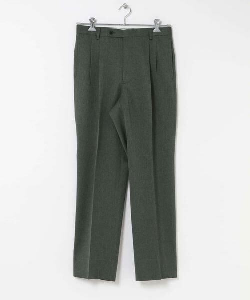 URBAN RESEARCH DOORS / アーバンリサーチ ドアーズ スラックス・ドレスパンツ | LIFE STYLE TAILOR レトロヘリンボンストレッチ2タックパンツ | 詳細13