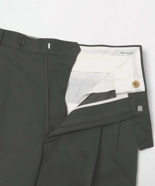 URBAN RESEARCH DOORS / アーバンリサーチ ドアーズ スラックス・ドレスパンツ | LIFE STYLE TAILOR レトロヘリンボンストレッチ2タックパンツ | 詳細14
