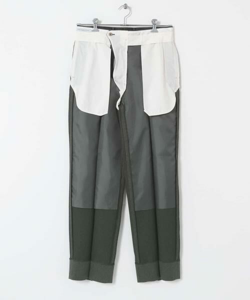 URBAN RESEARCH DOORS / アーバンリサーチ ドアーズ スラックス・ドレスパンツ | LIFE STYLE TAILOR レトロヘリンボンストレッチ2タックパンツ | 詳細16