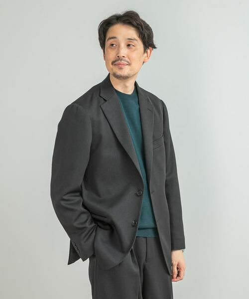 URBAN RESEARCH DOORS / アーバンリサーチ ドアーズ その他アウター | LIFE STYLE TAILOR　レトロヘリンボンストレッチジャケット | 詳細1