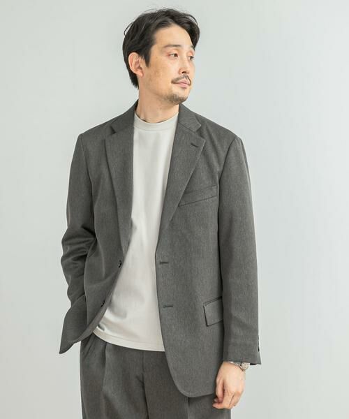 URBAN RESEARCH DOORS / アーバンリサーチ ドアーズ その他アウター | LIFE STYLE TAILOR　レトロヘリンボンストレッチジャケット | 詳細16
