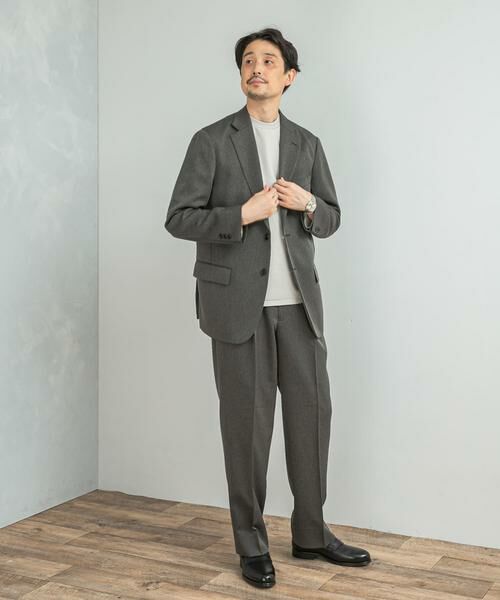 URBAN RESEARCH DOORS / アーバンリサーチ ドアーズ その他アウター | LIFE STYLE TAILOR　レトロヘリンボンストレッチジャケット | 詳細20