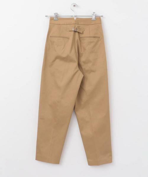 URBAN RESEARCH DOORS / アーバンリサーチ ドアーズ その他パンツ | White Label　スーピマチノバックベルトトラウザー∴ | 詳細4