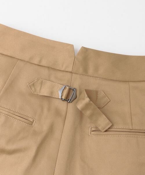 URBAN RESEARCH DOORS / アーバンリサーチ ドアーズ その他パンツ | White Label　スーピマチノバックベルトトラウザー∴ | 詳細5