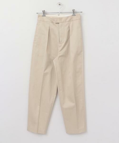 URBAN RESEARCH DOORS / アーバンリサーチ ドアーズ その他パンツ | White Label　スーピマチノバックベルトトラウザー∴ | 詳細7