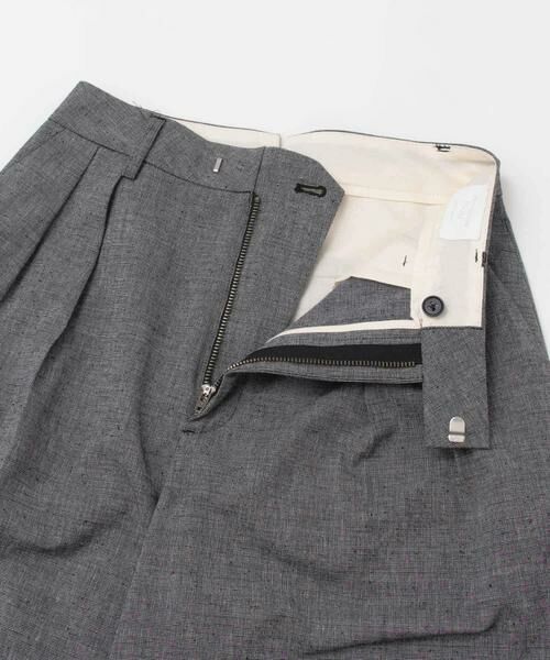 URBAN RESEARCH DOORS / アーバンリサーチ ドアーズ ショート・ハーフ・半端丈パンツ | White Label　シルクネップショートパンツ | 詳細2