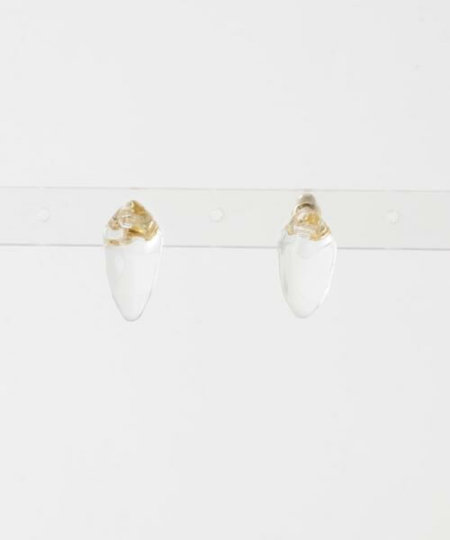 URBAN RESEARCH DOORS / アーバンリサーチ ドアーズ ピアス・イヤリング | 『別注』HARIO Lampwork Factory×DOORS　ラピスピアス | 詳細1