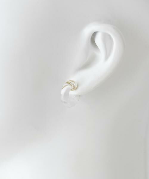 URBAN RESEARCH DOORS / アーバンリサーチ ドアーズ ピアス・イヤリング | 『別注』HARIO Lampwork Factory×DOORS　ループピアス | 詳細2