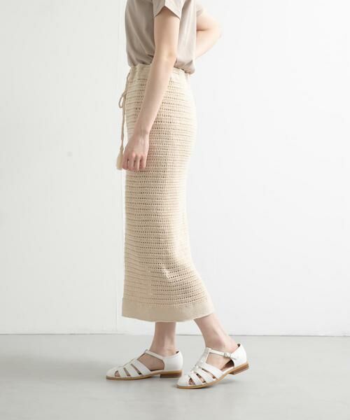 URBAN RESEARCH DOORS / アーバンリサーチ ドアーズ スカート | 『別注』KHWOPA×DOORS　かぎ針スカート | 詳細2