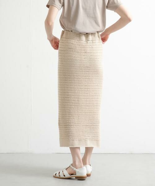 URBAN RESEARCH DOORS / アーバンリサーチ ドアーズ スカート | 『別注』KHWOPA×DOORS　かぎ針スカート | 詳細3