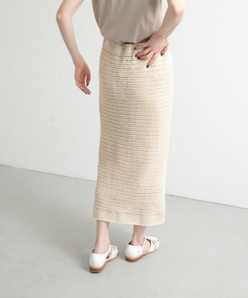 URBAN RESEARCH DOORS / アーバンリサーチ ドアーズ スカート | 『別注』KHWOPA×DOORS　かぎ針スカート | 詳細4