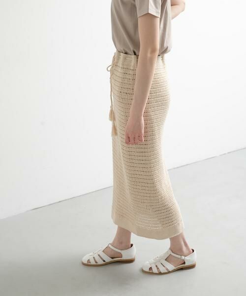 URBAN RESEARCH DOORS / アーバンリサーチ ドアーズ スカート | 『別注』KHWOPA×DOORS　かぎ針スカート | 詳細5