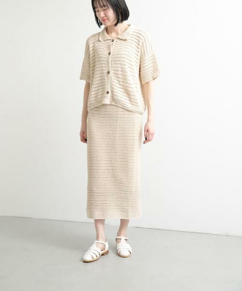 URBAN RESEARCH DOORS / アーバンリサーチ ドアーズ スカート | 『別注』KHWOPA×DOORS　かぎ針スカート | 詳細6