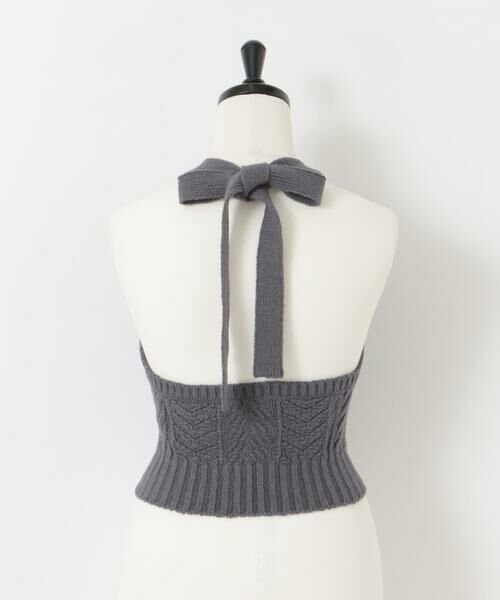 URBAN RESEARCH DOORS / アーバンリサーチ ドアーズ その他トップス | unfil　openworkcableknit top | 詳細9