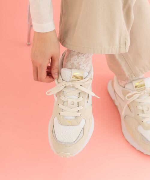 URBAN RESEARCH DOORS / アーバンリサーチ ドアーズ スニーカー | 『22.5サイズ/WEB限定』PUMA　ExclusiveライダーFVWクリーン | 詳細1