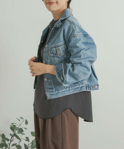 URBAN RESEARCH DOORS / アーバンリサーチ ドアーズ Gジャン・デニムジャケット | Levis　SHRUNKEN 90S TRUCKER | 詳細3