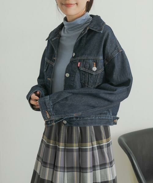 URBAN RESEARCH DOORS / アーバンリサーチ ドアーズ Gジャン・デニムジャケット | Levis　SHRUNKEN 90S TRUCKER | 詳細8