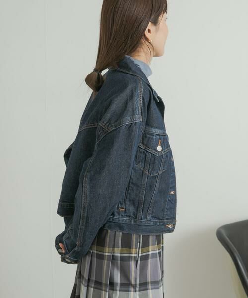 URBAN RESEARCH DOORS / アーバンリサーチ ドアーズ Gジャン・デニムジャケット | Levis　SHRUNKEN 90S TRUCKER | 詳細9