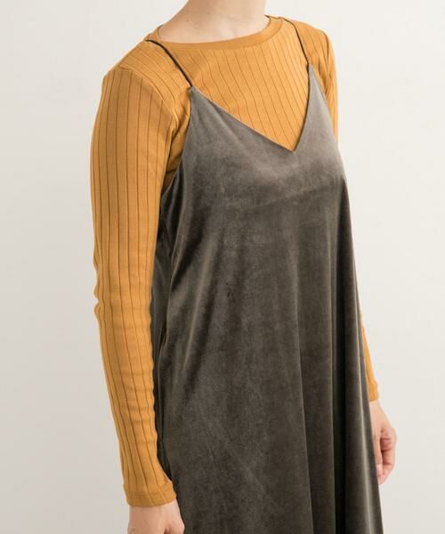 URBAN RESEARCH DOORS / アーバンリサーチ ドアーズ ワンピース | Le GLAZIK　キャミソールドレス | 詳細10