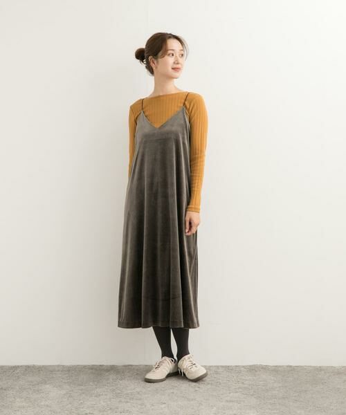 URBAN RESEARCH DOORS / アーバンリサーチ ドアーズ ワンピース | Le GLAZIK　キャミソールドレス | 詳細11