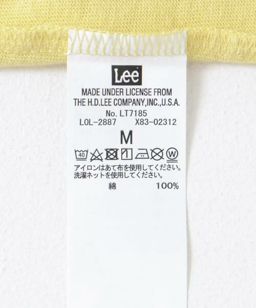 URBAN RESEARCH DOORS / アーバンリサーチ ドアーズ Tシャツ | Lee　LOGO HALF-SLEEVE T-SHIRTS | 詳細9