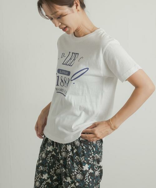 URBAN RESEARCH DOORS / アーバンリサーチ ドアーズ Tシャツ | Lee　LOGO HALF-SLEEVE T-SHIRTS | 詳細11