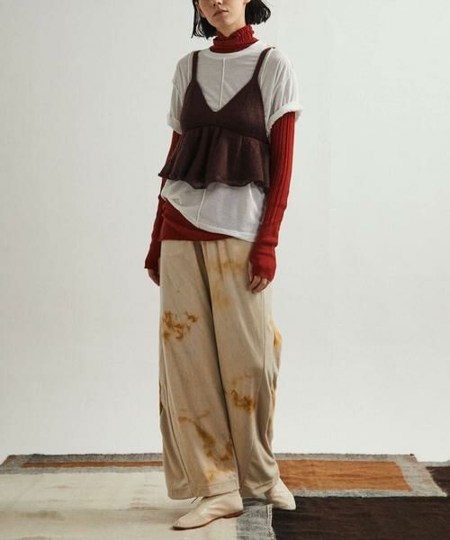 URBAN RESEARCH DOORS / アーバンリサーチ ドアーズ その他パンツ | unfil　tie-dyed velour pants | 詳細2