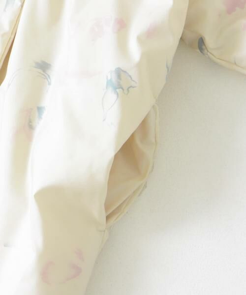 URBAN RESEARCH DOORS / アーバンリサーチ ドアーズ ダウンジャケット・ベスト | mizuiro ind　print batting coat | 詳細3