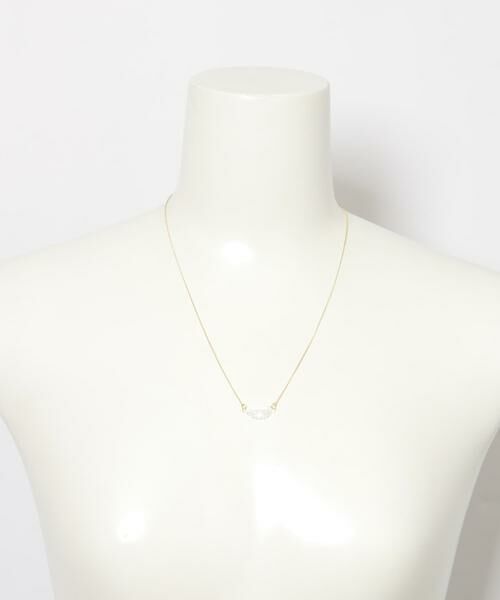 URBAN RESEARCH DOORS / アーバンリサーチ ドアーズ ネックレス・ペンダント・チョーカー | 『別注』HARIO Lampwork Factory×DOORS　マーキスゴールドネックレス | 詳細3