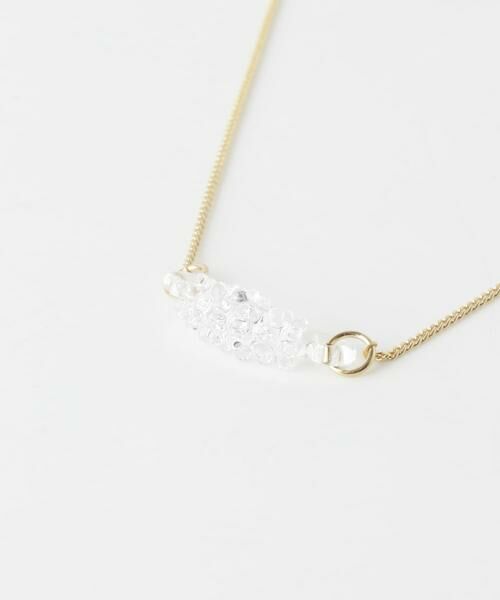 URBAN RESEARCH DOORS / アーバンリサーチ ドアーズ ネックレス・ペンダント・チョーカー | 『別注』HARIO Lampwork Factory×DOORS　マーキスゴールドネックレス | 詳細5