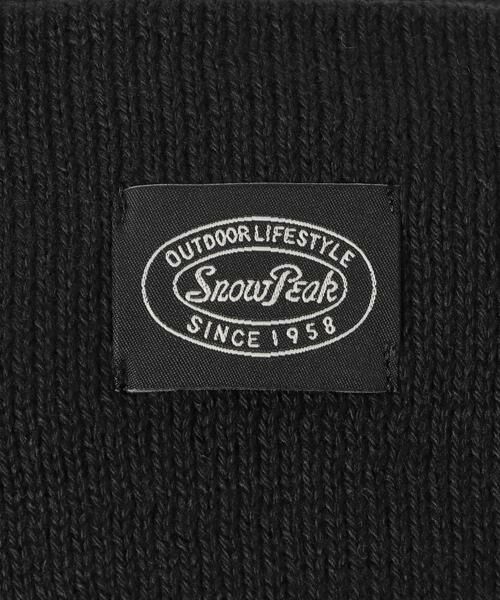 URBAN RESEARCH DOORS / アーバンリサーチ ドアーズ ニットキャップ | Snow Peak Apparel　Flat Knit Cap | 詳細3