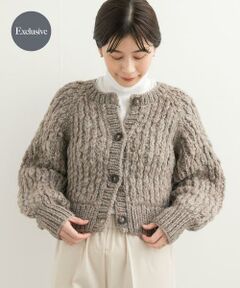 URBAN RESEARCH DOORS / アーバンリサーチ ドアーズ カーディガン・ボレロ | 『別注』KHWOPA SPIRIT×DOORS　スラブカーディガン