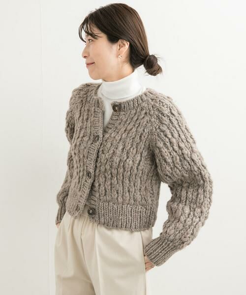 URBAN RESEARCH DOORS / アーバンリサーチ ドアーズ カーディガン・ボレロ | 『別注』KHWOPA SPIRIT×DOORS　スラブカーディガン | 詳細1