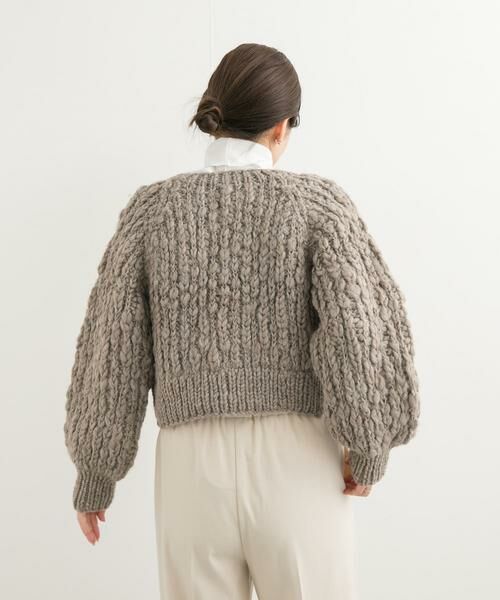 URBAN RESEARCH DOORS / アーバンリサーチ ドアーズ カーディガン・ボレロ | 『別注』KHWOPA SPIRIT×DOORS　スラブカーディガン | 詳細2