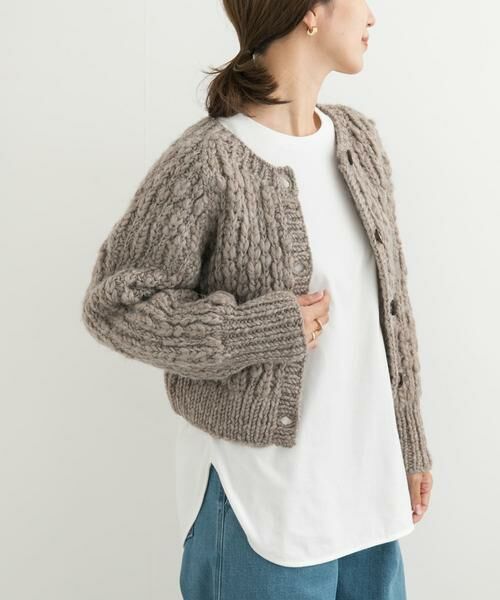 URBAN RESEARCH DOORS / アーバンリサーチ ドアーズ カーディガン・ボレロ | 『別注』KHWOPA SPIRIT×DOORS　スラブカーディガン | 詳細6