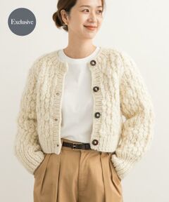 URBAN RESEARCH DOORS / アーバンリサーチ ドアーズ カーディガン・ボレロ | 『別注』KHWOPA SPIRIT×DOORS　スラブカーディガン