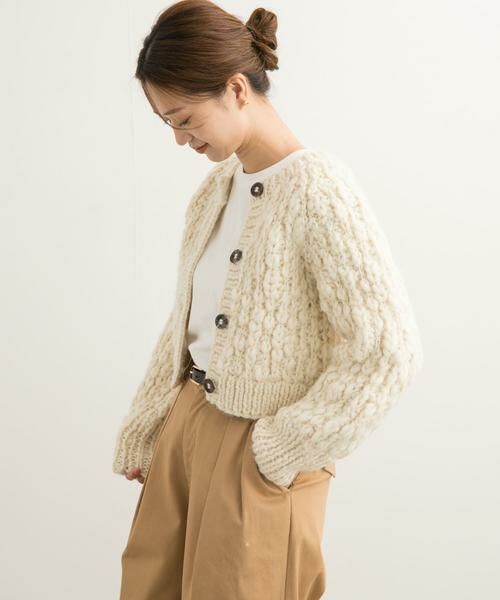 URBAN RESEARCH DOORS / アーバンリサーチ ドアーズ カーディガン・ボレロ | 『別注』KHWOPA SPIRIT×DOORS　スラブカーディガン | 詳細1