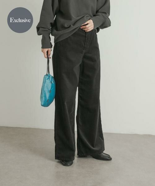 URBAN RESEARCH DOORS / アーバンリサーチ ドアーズ その他パンツ | 『別注』Lee×DOORS コーデュロイパンツ(チャコールグレー)