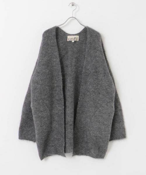 URBAN RESEARCH DOORS / アーバンリサーチ ドアーズ カーディガン・ボレロ | 『一部別注カラー』unfil　mohair cardigan | 詳細6