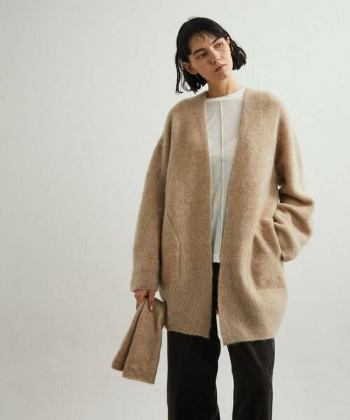 URBAN RESEARCH DOORS / アーバンリサーチ ドアーズ カーディガン・ボレロ | 『一部別注カラー』unfil　mohair cardigan | 詳細8
