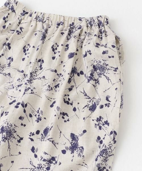 URBAN RESEARCH DOORS / アーバンリサーチ ドアーズ ショート・ハーフ・半端丈パンツ | mizuiro ind　rayonlinenprint shortpants | 詳細3