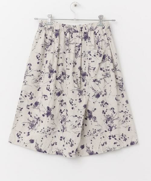 URBAN RESEARCH DOORS / アーバンリサーチ ドアーズ ショート・ハーフ・半端丈パンツ | mizuiro ind　rayonlinenprint shortpants | 詳細4