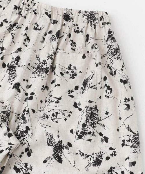 URBAN RESEARCH DOORS / アーバンリサーチ ドアーズ ショート・ハーフ・半端丈パンツ | mizuiro ind　rayonlinenprint shortpants | 詳細8