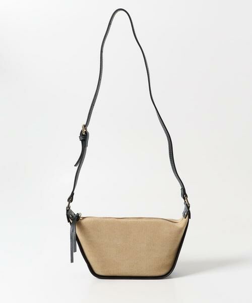 URBAN RESEARCH DOORS / アーバンリサーチ ドアーズ ショルダーバッグ | MARCO BIANCHINI　キャンバスレザーバッグ | 詳細3
