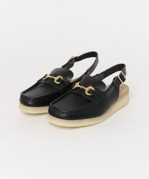 URBAN RESEARCH DOORS/アーバンリサーチ ドアーズ Clarks Wallabee Sling ブラック 5.5 URBAN RESEARCH DOORS/アーバンリサーチ ドアーズ Clarks Wallabee Sling ブラック 5.5