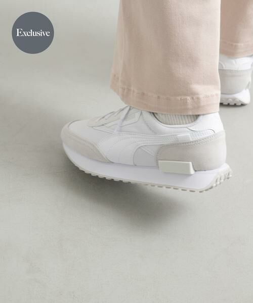 URBAN RESEARCH DOORS/アーバンリサーチ ドアーズ PUMA Exclusive フューチャーライダー ホワイト 24 URBAN RESEARCH DOORS/アーバンリサーチ ドアーズ PUMA Exclusive フューチャーライダー ホワイト 24
