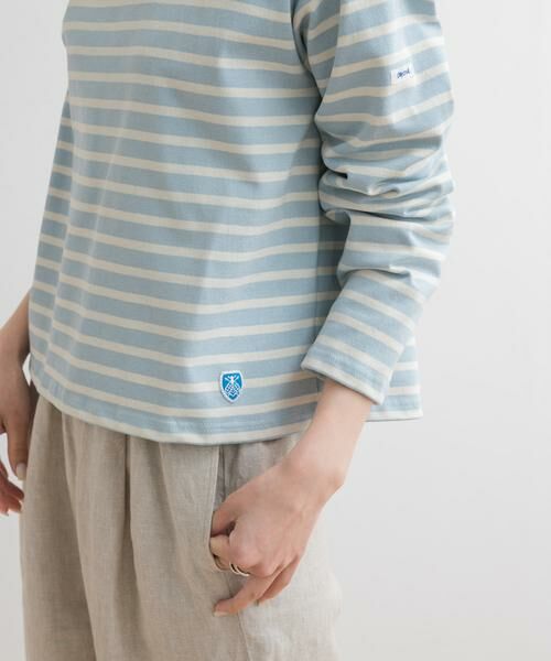 URBAN RESEARCH DOORS / アーバンリサーチ ドアーズ Tシャツ | ORCIVAL　CREW NECK LONG-SLEEVE PULLOVER | 詳細1