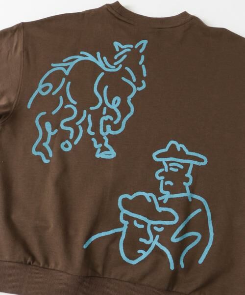 URBAN RESEARCH DOORS / アーバンリサーチ ドアーズ Tシャツ | Common Noun　norahi クルーネックスウェット | 詳細2