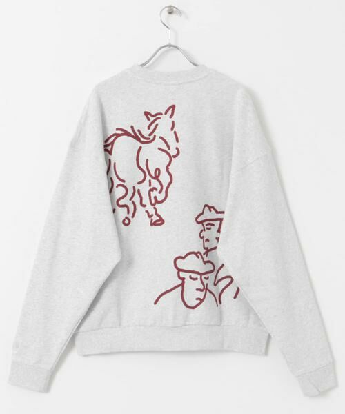 URBAN RESEARCH DOORS / アーバンリサーチ ドアーズ Tシャツ | Common Noun　norahi クルーネックスウェット | 詳細5