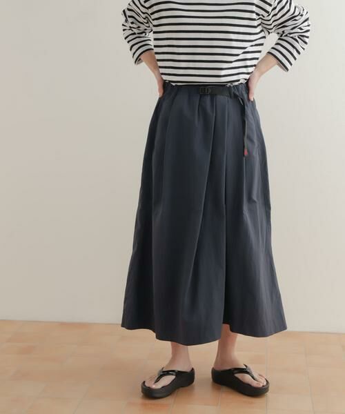 URBAN RESEARCH DOORS / アーバンリサーチ ドアーズ スカート | 『別注』Gramicci　ナイロンロングスカート | 詳細3